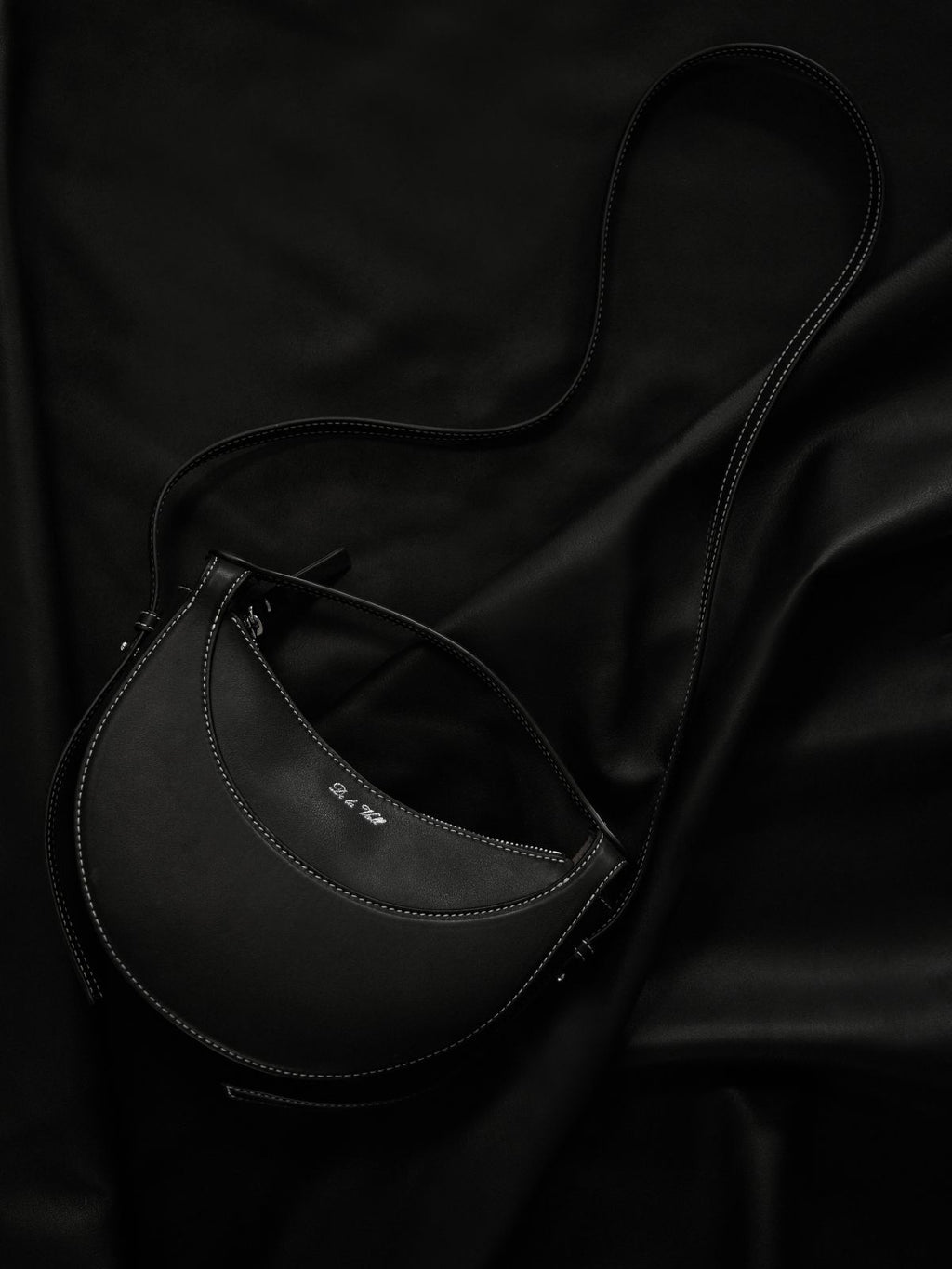 Ordino Black Leather